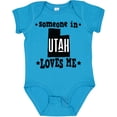thumbnail image 3 of Inktastic Someone in Utah Loves Me Vacation Boys or Girls Baby Bodysuit, 3 of 5
