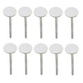 thumbnail image 2 of 10 Paris Fashion Jewelry 925 Sterling Flat Pad Post Ear Stud Pin Holder 5mm, 2 of 8