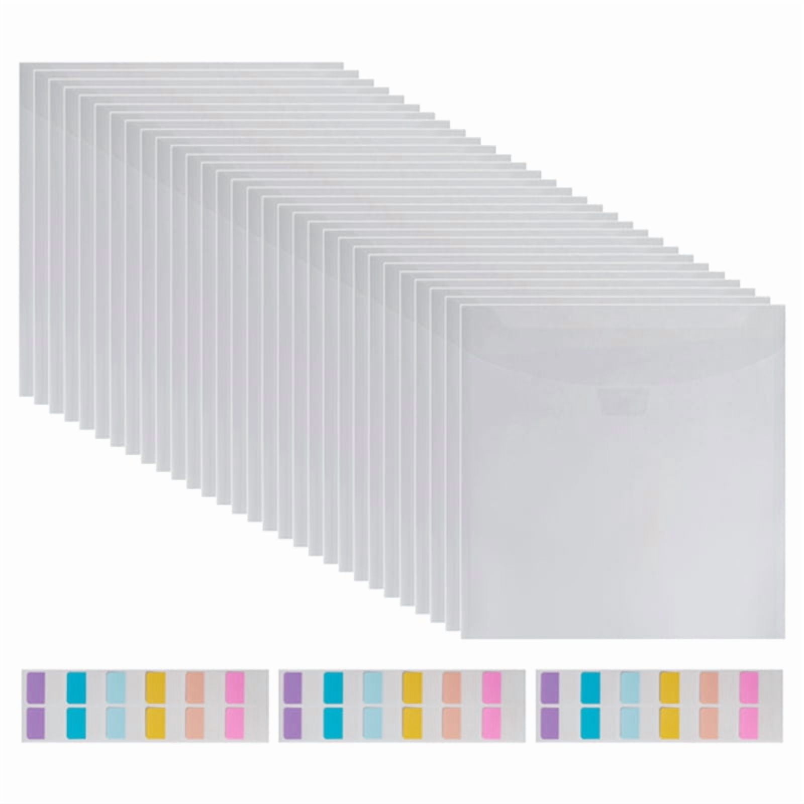 30-Piece Scrapbook Paper Storage Organizer,for 12 x 12 Inch Scrapbook Paper, Vinyl Records, and Cards Stock
