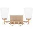 thumbnail image 6 of Quoizel Esther 2-Light Bronze Gold Bath Light, 6 of 7