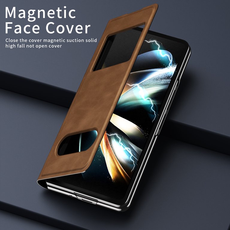 ☆送料無料 Galaxy Z Fold4 Leather JEGWW 4800 Amazon.com: Samsung Galaxy Z Fold4 Official Leather Cover