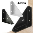 thumbnail image 3 of 4Pcs Heavy Iron Angle Corner Brackets Protector Right Angle Corner Stand, 3 of 5