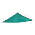 thumbnail image 2 of Voile d'Ombrage Résistante à la Pluie de 13 Pieds, Imperméable, Robuste, Triangulaire, Auvent en Polyester 210T, Pare-Soleil Anti-Sable pour Activités Extérieures, Patio, Jardin, Cour Arrière, 2 of 7