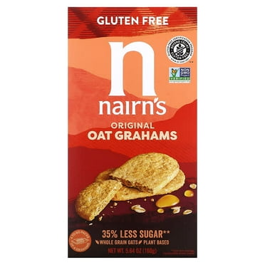 Nairn's, Oat Grahams, Gluten Free, Original, 5.64 oz Pack of 2