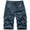 Dark Blue, variant on Dagegui Mens Cargo Shorts Cotton Multi Pocket Athletic Short Pants Summer Baggy Zipper Tactical Pant Casual Outdoor Fishing Hiking Shorts Today Sales Dark Blue 2XL