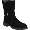 thumbnail image 1 of Women's Sam Edelman Jeanie Ankle Boot Black Velour Suede 7 M, 1 of 6