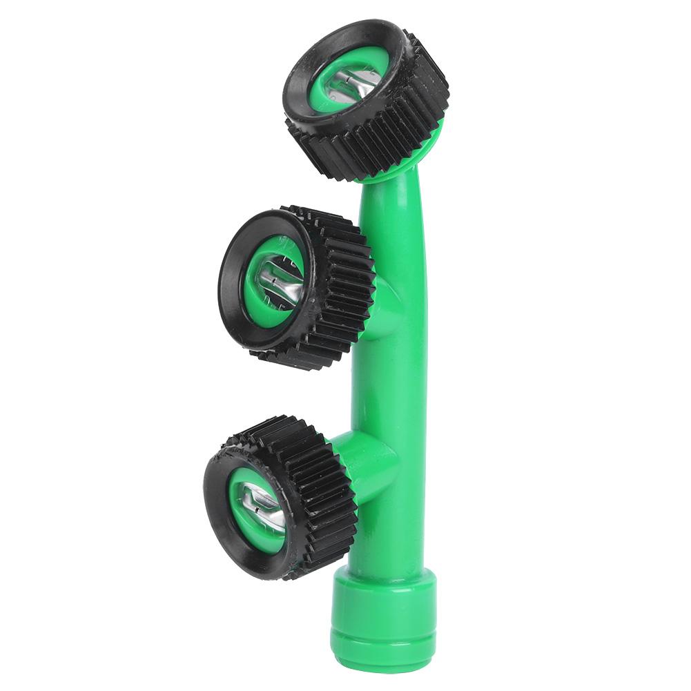 Fyydes Misting Nozzle,Garden Nozzle,3 Head Fan Shaped Garden Misting