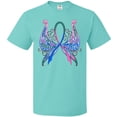 thumbnail image 3 of Inktastic Thyroid Cancer Awareness with Butterfly Ribbon Words T-Shirt, 3 of 5