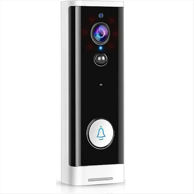 Timbre con Cámara y Video WiFi Inteligente: Timbre Inalámbrico HD 1080P, Detección de Movimiento, Visión , Audio Bidireccional y Control por Aplicación.