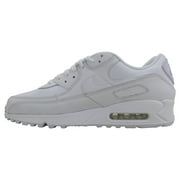 Nike Air Max 90 Leather White/White-White CZ5594-100 Men's Size 13 Medium