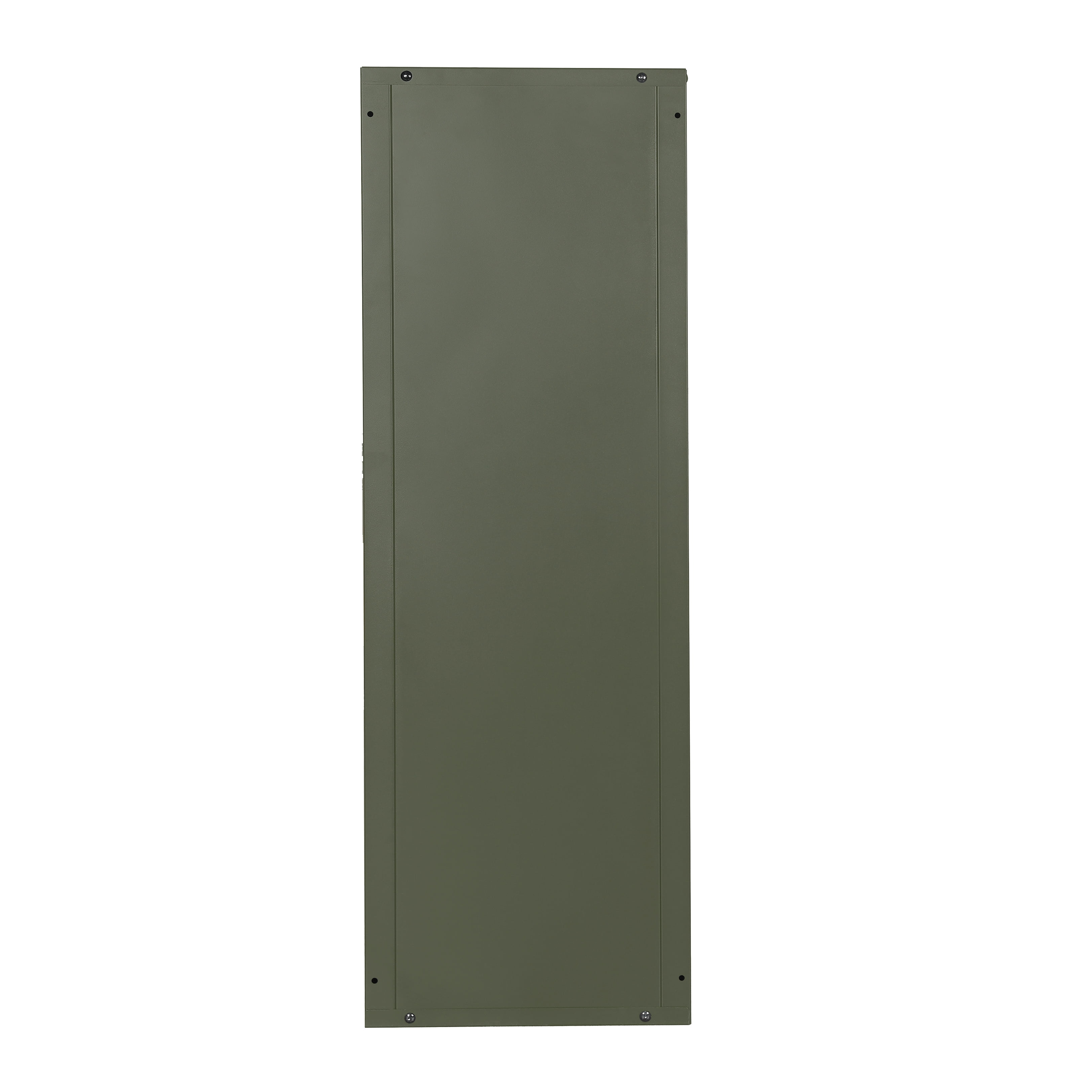 Mossy Oak Gun Security Cabinet, 8 Gun Capacity, Rifle Safe, Key Lock, Barrel Rests, Green, 1 Unit