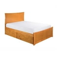 thumbnail image 2 of Metro Platform Bed with Matching Foot Board with 2 Urban Bed Drawers, Multiple Colors and Sizes, 2 of 10