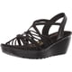 thumbnail image 1 of Sandalia Wedge Skechers con alambres cruzados en paralelo para mujer, 1 of 1
