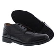 thumbnail image 4 of Polo Ralph Lauren Wing Tip Oxford PS Boys Shoes Size 2, Color: Black, 4 of 5