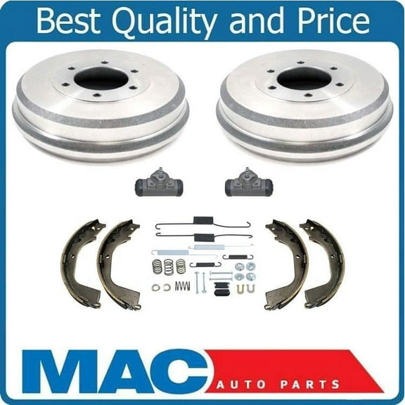 Rear Drum Brake Shoes Wheel Cylinders for Chevrolet 09-12 Colorado Canyon