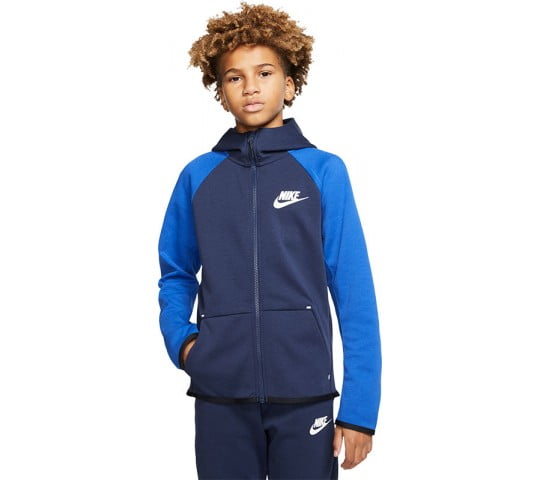 nike navy blue tech fleece