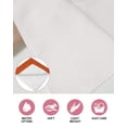 thumbnail image 6 of Burnt Orange Solid Color Kitchen Dish Towels for Drying Dishes Set of 2, Abstract Woven Texture Vintage Waffle Weave Microfiber Hand Tea Bathroom Towels Quick Dry & Absorbent Towel 12x12, 6 of 7