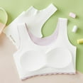 thumbnail image 6 of 3PCS Girls Soft Training Bras Seamless First Bra Girls Sports Bras Teens Adult Girl Training Bras Vest 8-18Y, 6 of 9