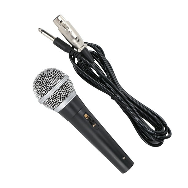 Microphone VGEBY XLR avec câble XLR à 1/4 pouce Connexion audio