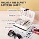 thumbnail image 2 of 2 Layer Jewelry Organizer with Velvet Earring Organizer, Jewelry Holder Organizer Travel, Small Jewelry Boxes, 2 of 4