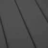 vidaXL Sun Lounger Cushion Anthracite Oxford fabric (100% polyester)