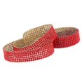 thumbnail image 4 of Cinta de Diamantes,1m 5 Yardas Filas de Diamantes Decorativo de Imitación con Adhesivo de Fusión en ción de Pasteles, Fiestas(rojo) cinta de diamantes Spptty Ropa y Accesorios, 4 of 7