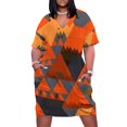 thumbnail image 1 of Vestido indio holgado con bolsillos para mujer Ropa de baile verano, 1 of 6