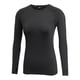 thumbnail image 1 of Qarigey Camiseta con cuello redondo, ropa interior térmica básica, camiseta de manga larga de secado rápido, ropa térmica agradable para la piel, Prendas para la parte del cuerpo Negro METRO Qarigey AP013225-12, 1 of 6