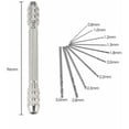 thumbnail image 3 of Juego de brocas pequeñas con broca helicoidal manual de doble cabezal (brocas pequeñas de 10 piezas), 3 of 5