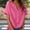 Pinky, variant on Tsesme Linen Tops for Women V-Neck Pullover T-shirt with Button Summer Breathable Casual Comfy Shirt