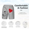 thumbnail image 3 of Balery Animal Bulldog1 Mens Swim Trunks Swim Shorts for Men Quick Dry Inseam Beach Shorts with Compression Liner Pocket-XX-Large, 3 of 9