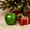 Green, variant on Gold Christmas Decorative Storage Box, Small keepsake and trinket container, for desktop, shelf, dresser, gift packaging and seasonal home decor