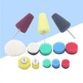 thumbnail image 1 of YSNOOWE 13-Pcs Waxing Sponge Wheel Set Assorted Color for DIY Users, 1 of 8