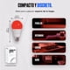 thumbnail image 3 of Bombilla LED Sleep Ritual Roja 620nm Ideal para Uso Nocturno, 3 of 6
