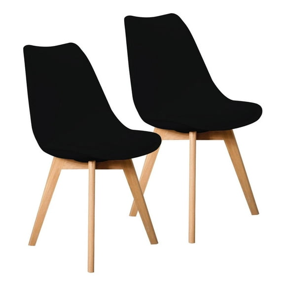 Set/Kit 2 Silla Tulip Eames Acojinada Minimalista Moderna
