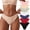 Nude, variant on Women's Elastic V Waist Bikini Underwear, Low Rise Seamless Stretch Fit Briefs S-XXL