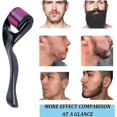 thumbnail image 4 of Beard Roller,540 0.5mm Titanium Needles/derma Roller Hair Growth Men Beard Roller For Growth For Men, Beard Growth Roller Stimulate Beard And Hair Gro, 4 of 5