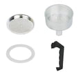 thumbnail image 6 of Espresso Coffee Moka Pot Replacement Parts Handle,Gasket Seal,Funnel,Filter 3 Cup, 6 of 7