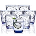 thumbnail image 1 of Vasos para beber VEILEDGEM Unbreakable Tritan, 300 ml, juego de 8, 1 of 8
