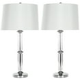 thumbnail image 2 of Safavieh Vendome 16" Contemporary Crystal Table Lamp, Silver, Set of 2, 2 of 4