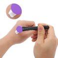 thumbnail image 3 of Unique Bargains 1 Pc Lightweight Small Rhombus Facial Mask Brush Purple, 3 of 5