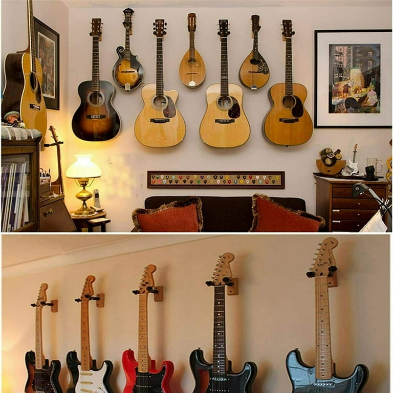 Hooks to hang a guitar on the wall deals