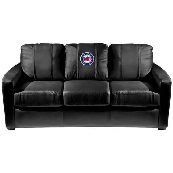 Minnesota Twins Mlb Silver Sofa