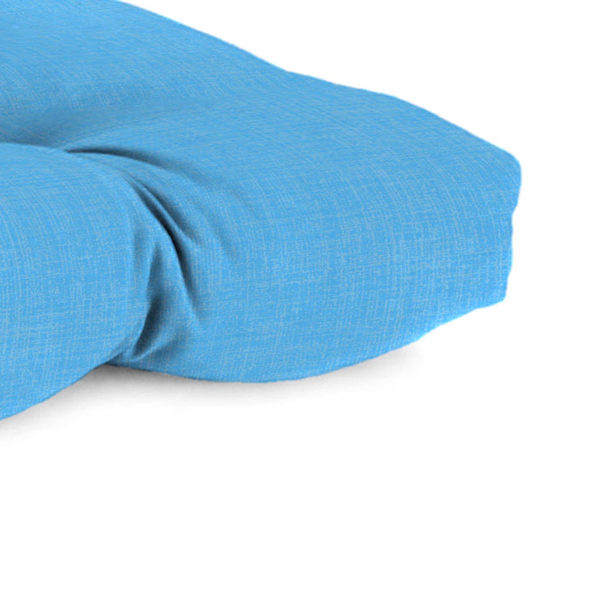 Jordan Manufacturing 3-Piece Celosia Ice Blue Crosshatch Tufted
