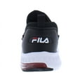 thumbnail image 3 of Fila Fantastiq 2 Boys Shoes Size 4, Color: Black/Red, 3 of 5