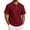 Wine-70610aa, variant on Trgacdwlo Men's Polo Shirts Linen Raglan Men's Short Sleeve Shirts Summer Lightweight Sun Protection Golf Polo Shirt Men Light pink M
