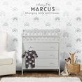 Dream On Me Marcus Changing Table And Dresser, Mystic Gray