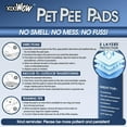 thumbnail image 7 of Dog Pads Extra Large, Puppy Pads Medium Rectangular Size for Pet Training, Thicken Pee Pads for Dogs, Super Absorbent Dog Pee Pads, 7 of 7