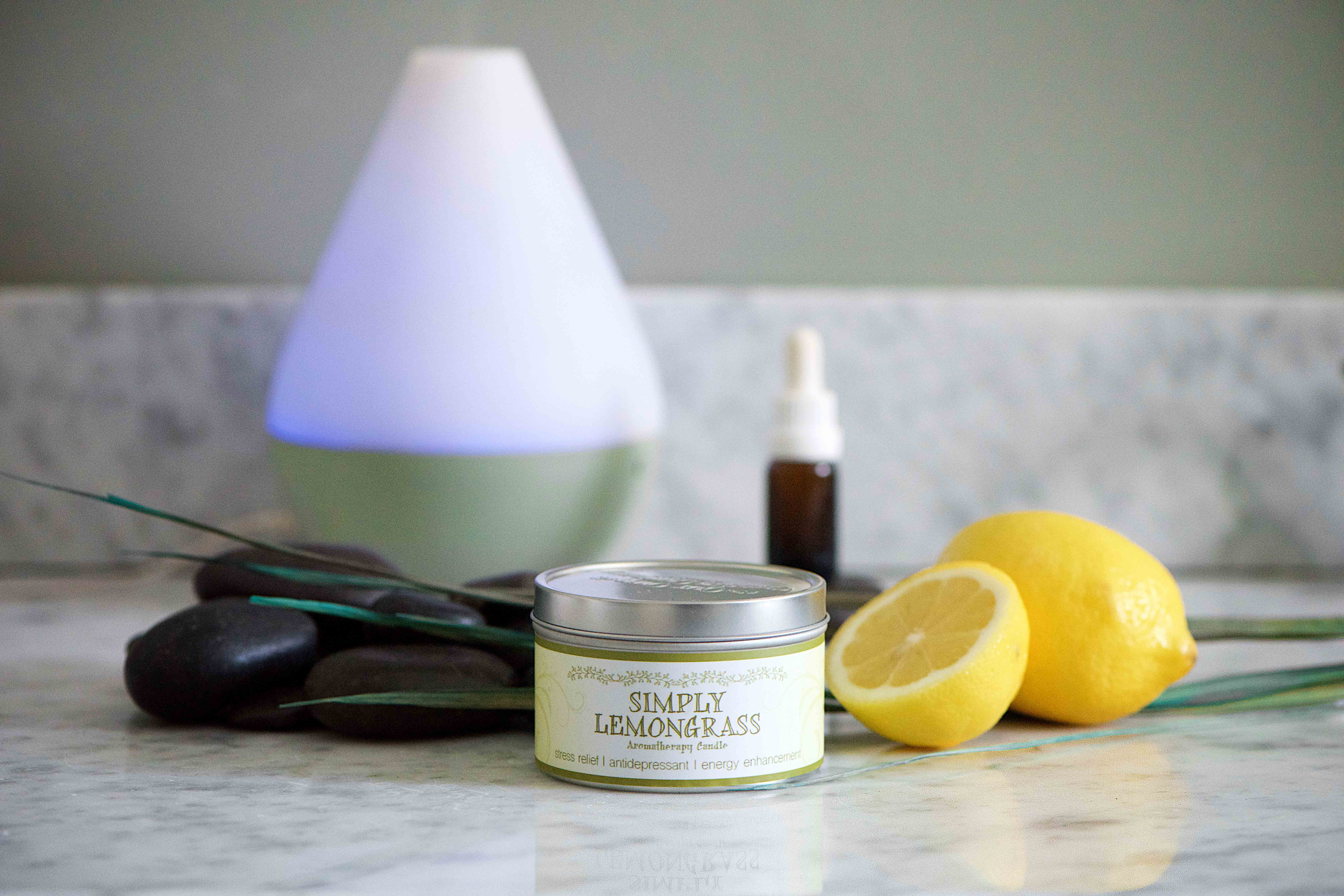Our Own Candle Company Wax Aromatherapy Scented Candle Simply Tea Tree 6.5 OZ