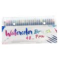 thumbnail image 1 of 48 Colors Watercolor Brush Pen Set With Soft Tip For Calligraphy And Hand Painting, 1 of 5